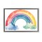 Stupell Industries Colorful Rainbow with White Stars Floating Frame, design by Creative Studio